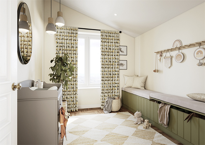 Construction Crew, Tarmac - Made to Measure Curtains - Image 7